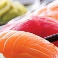 Sushi (Ap) · Tuna, salmon and white fish sushi