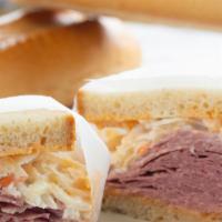 Corned Beef Special · Served with cole slaw & Russian dressing.