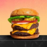 Impossible Double Decker Burger · Your choice of 2 Everything Legendary patties, Beyond Meat patties or Impossible Meat pattie...