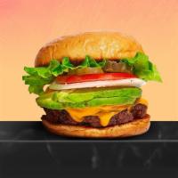 Guac A Bun Gotta Do? Burger · Your choice of Everything Legendary patty, Beyond Meat patty or Impossible Meat patty grille...