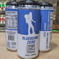 Blueberry Zero 4 Pack · Our zero sugar kombucha is made with Allulose.  Four pack of 16oz cans - Blueberry.