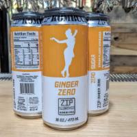 Ginger Zero 4 Pack · Our zero sugar kombucha is made with Allulose.  Four pack of 16oz cans - classic ginger flav...