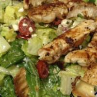 Chicken Salad Salad · Garden Salad topped with Fresh Chicken Salad.

Specify Dressing in the instructions: (House ...