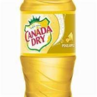 Canada Dry Pineapple · 20oz Bottle of Canada Dry Pineapple