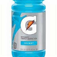 Gatorade Cool Blue · 20oz Bottle of Gatorade Cool Blue