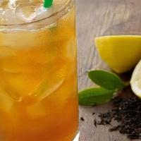 Iced Black Tea  · Iced Black Tea lightly sweeten.