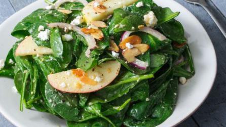 Spinach Salad · portobello, goat cheese and balsamic vinaigrette.