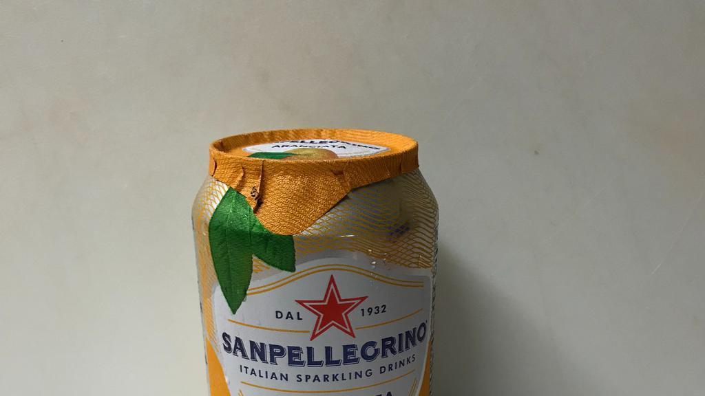 San Pellegrino Orange Soda · Tart and sweet Italian style soda. 11.1oz