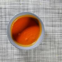 Tomato Soup · Delicately spiced fresh tomato Soup.
