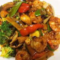 Hunan Shrimp · Hot & Spicy.