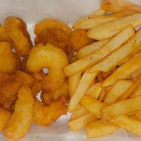 Jumbo Shrimp With Fries (6 Pc) · 