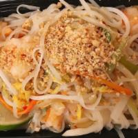 Pad Thai Noodles · Shrimp, chicken, beef, or vegetable.