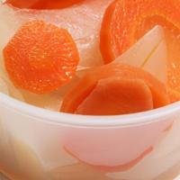 Side Of Pickled Carrot & Onion · 