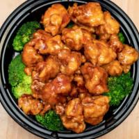 General Tso'S Chicken · Spicy. The general tso's favorite dish tender chunks of chicken meat in chili hot sauce on s...
