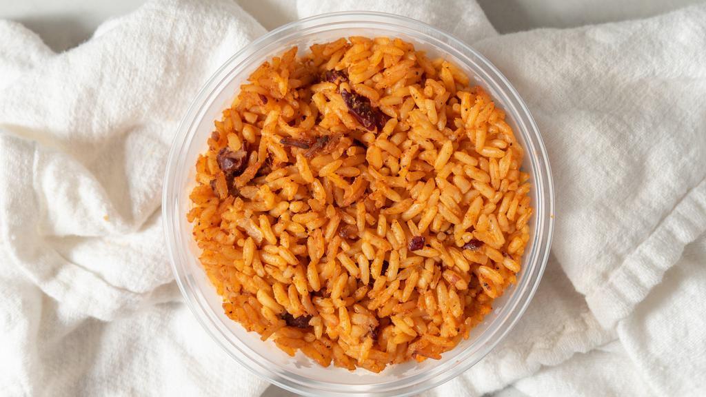 Mexican Rice And Beans · Mexican Spices and Kidney Bean Goodness.