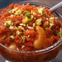 Gajar Ka Halwa · No gluten ingredients. Traditional Indian carrot cake made by slow cooking carrots, milk, su...