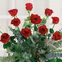 The Perfect Dozen (Red) · Premium long stem dozen roses (red) arrangements
