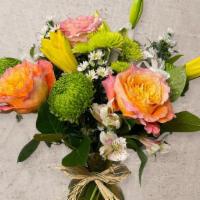 Thinking Of You · Simple but beautiful arrangement with roses, mum, and lily. Perfect gift for everyday.
Color...
