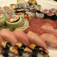 Tuna (Maguro) Sushi Or Sashimi · 