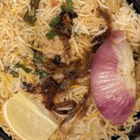 Vegetable Dum Biryani · A world famous amazing indian dish. made from hand picked long grain basmati rice and our ch...