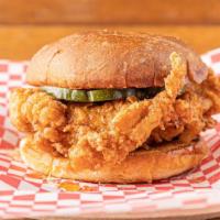 Bee Sting · Our classic buttermilk spicy chicken, hot honey.