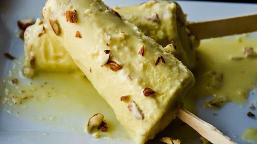 Kulfi (Almond) · Indian ice cream.