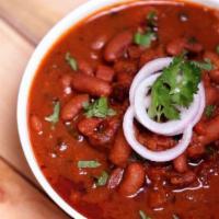 Raju Ke Maa · Kidney beans cooked using with tomatoes and spices.
