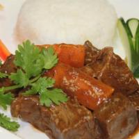 Stewed Beef With Rice · 