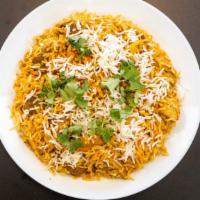 Special Lamb & Chicken Biryani · Long grain basmati rice cooked in a sealed pot with juicy pieces of lamb and pieces of chick...