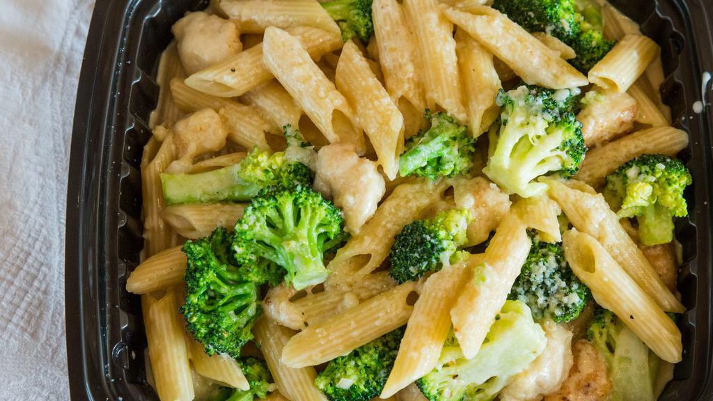 Antique Table’S Chicken Broccoli Ziti · Our classic combination or seared chicken, sauteed broccoli, and tomatoes in our rich white wine sauce.