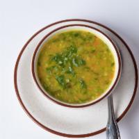 Daal Soup · Classic lentil soup cooked with Himalayan herbs and spices.
