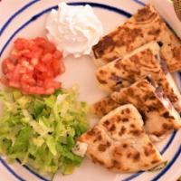 Kids  Quesadillas · Served with corn or flour tortilla.