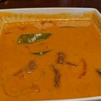 Tofu & Mixed Veggies In Curry Peanut Sauce Lunch · 
