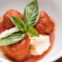 Meatballs (Dinner) · Ricotta and parmigiano.