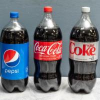 2 Liter Soda'S · Pepsi, Coca-Cola, Diet Pepsi, Diet Coke,
