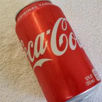 12 Oz. Can Soda · Coke, Diet Coke, Sprite, Root Beer