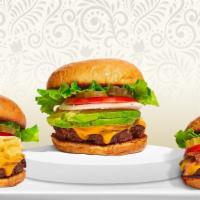 Build Up Burger · Halal American beef patty with your choice of toppings. Served on a sesame seed bun.
