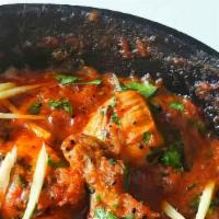 Chicken Karahi · Specially Chef Secret Blend tomatoes Sauce in which the chicken is cooked with Perfection. C...