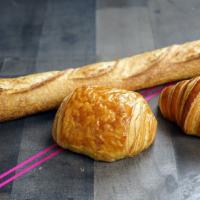 Fresh Morning · 1 Plain Croissant, 1 Chocolat Croissant, 1 Traditional Baguette