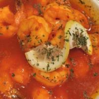 Shrimp Mozambique Appetizer* · Ten tender gulf shrimp sautéed in a Portuguese sauce and spices. *Consuming raw or undercook...
