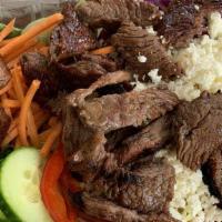 Steak Tip With Feta Salad · 