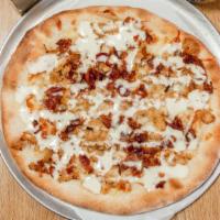 Chicken Bacon Ranch Pizza  · Grilled chicken,bacon, ranch and mozzarella