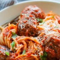 Spaghetti & Meatballs · spaghetti and meatballs