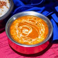 Lababdar Makhani Paneer - ਲੈਬਦਾਰ ਮਖਣੀ ਪਨੀਰ · Seasoned pieces of Indian farmer's cheese in rich creamy tomato sauce. Served with basmati r...