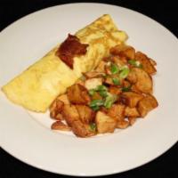 Omelet Bar · Select one of our three egg omelets. Served with breakfast potatoes.