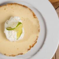Key Lime Pie · graham-cracker crust, fresh lime, house made whipped cream