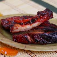 Barbecued Spare Ribs · No m.s.g. we prepared all our food fresh.