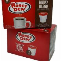 Honeydew Coffee K-Cups · 12 k-cups per box.