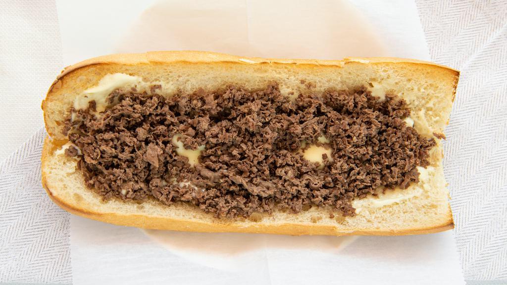 Steak & Cheese Sub · With choice of grilled onions grilled peppers or grilled mushrooms.