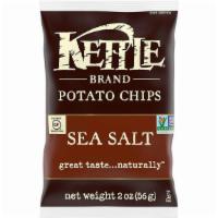 Kettle Brand Potato Chips, Sea Salt · 2 oz